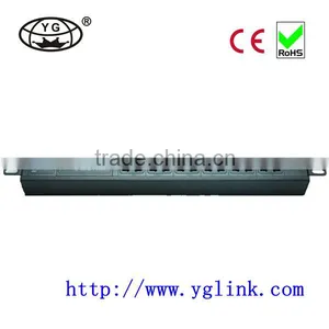 10A 19"1.5U 6ways With Three Lamp Lightning Protection Universal Type PDU Power Distribution Unit Network Cabinet thumbnail-1