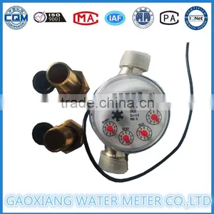 Brass Body Pulse Water Meter,10L/pulse,dry Dial thumbnail-1
