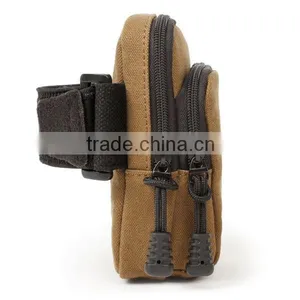 Fashion Running Waist Bag Cheap Canvas Sports Bag Men Cycling Waist Bag thumbnail-3