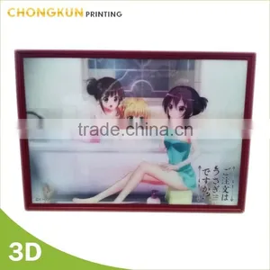 Customized PP Picture PET Picture Lenticular Picture With LED 3d Lenticular Picture 3d Picture thumbnail-3
