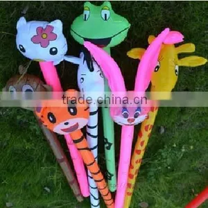 Pvc Inflatable Child Toy Animal Head Long Stick thumbnail-1