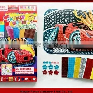 Puppy Sticky Mosaics/DIY Craft Kit/develop Kids Wisdom/fun/EVA/sticky Mosaics for Kids thumbnail-1