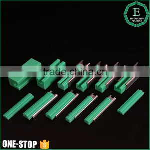 Hot Sale Engineering Plastic Cnc Machining Custom Low Price Green UHMW-PE HDPE Linear Guide Rail thumbnail-1