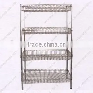 Modern Design New Style Wire Shelf Mesh Racking thumbnail-1