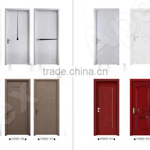 New Technology PVC Door Wood Plastic Composite Door Plastic Door Designs thumbnail-1