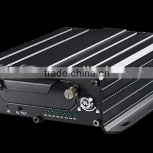 OEM 2TB HDD Mobile DVR With 3G/4G WIFI GPS G-sensor for Vehicle 4CH AHD 960P/720P Realtime MDVR thumbnail-3