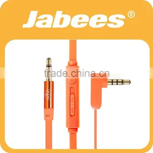 In-Line Remote Microphone 3.5mm Auxiliary Audio Cable With Voice Control thumbnail-1