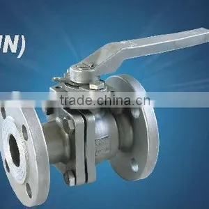 Supply High Quality Stainless Steel 2pc Flanged Ball Valve (DIN) in China thumbnail-1