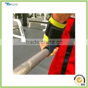 Neoprene Weight Lifting Straps Adjustable Wrist Palm Protecting Grip Pads thumbnail-1
