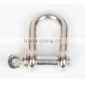 2015 Colored High Quality Stainless Steel Anchor Shackles U Shackle Bow Shackles for Paracord thumbnail-4