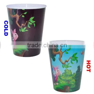 Cold/Hot Reactive Color Changing Plastic Cup/tumbler With Customized Logo thumbnail-6