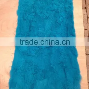 Dyed Real Rabbit Fur Plate for Garments thumbnail-3