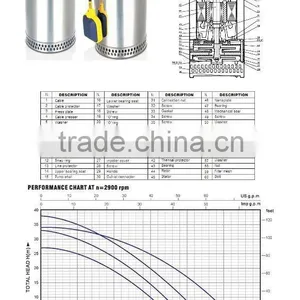Stainless Steel Electric Submersible Water Pumps thumbnail-1