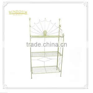 Antique Floor Standing Movable 3 Tiers Showroom Display Shelf thumbnail-1