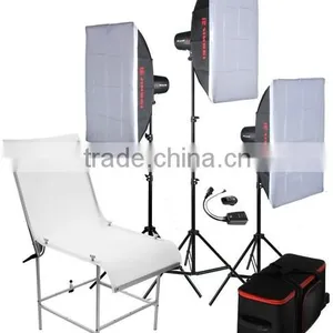 JINBEI Professional Studio Flash 250W D-250 Kit 2, Photographic Flash Kit, Strobe Kit, Photographic Equipment thumbnail-1