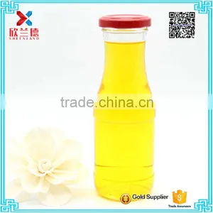 200ml Empty Glass Bottle Milk Bottle With Screw Lid Yogurt Bottles thumbnail-1