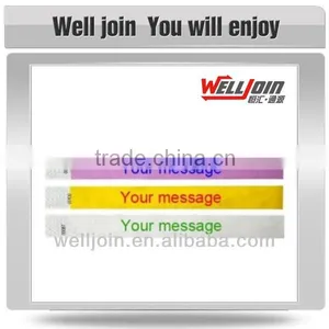 Promotional Printing Logo Tyvek Bracelet With Running Number thumbnail-1