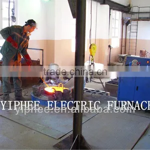 Pig Iron Medium Frequency Induction Melting Furnace 500kg Capacity thumbnail-1