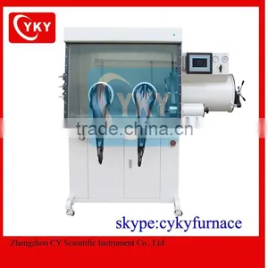 Dual Chamber Glove Box With Gas Purification System for Material Science, Chemisty, Semiconductor, and Related Topics Research thumbnail-3