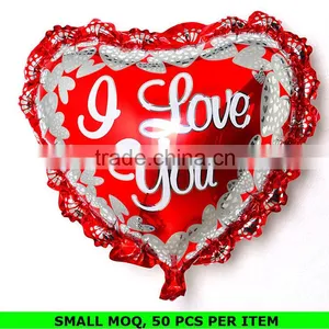 Factory Sell "I Love You" Heart Inflatable Hard Plastic Balloon thumbnail-3