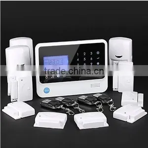 Voice Alert Home Alarm System/GSM Alarm|wireless Alarm System for Home Security Against Burgar,fire Alarm,water Leak thumbnail-1