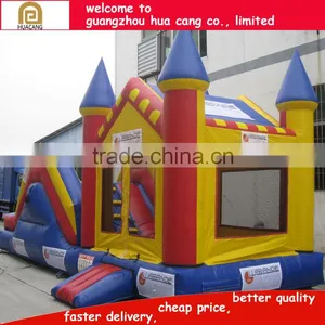 Castle Shape Multicolor House Inflatable Bouncer thumbnail-1