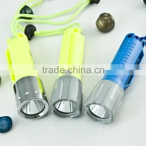 Xpe 3w Waterproof Rechargeable Diving Led Flashlight thumbnail-2