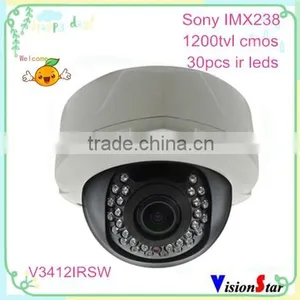 IR Day Night Vision Vandalproof Small Surveillance 1200tvl Dome Cctv Camera thumbnail-1
