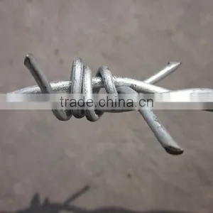 Flat Wire Type Pvc Coating Barbed Wire Price per Roll thumbnail-5