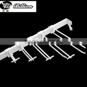 Security Display Hook Metal Square Tube Chrome Hook thumbnail-3