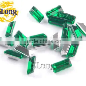 3*7mm Acrylic Point Back Rectangular Mix Color Bling Rhinestone&Crystal For Stylish Bags Garment Shoes #GY014-7P(Mix-s) thumbnail-3