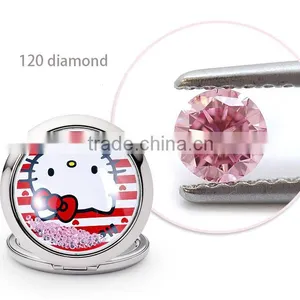 Hot Sale Custom Pocket Mirrors Logo/enamel Pocket Mirror thumbnail-3