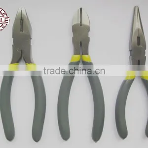 3pcs Tools Set , Pliers Kit, American Type Combination Pliers, Long Nose Pliers, Diagonal Cutter Pliers thumbnail-1