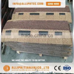 Double Layer Fibreglass Asphalt Shingle Colorful Asphalt Shingles thumbnail-4
