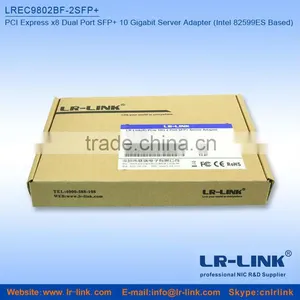 LR-LINK LREC9802BF-2SFP+ PCIe x8 Dual Optical 10G SFP Network Card Compatible With Intel 10G Card X520-SR2 thumbnail-4