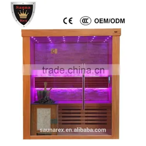 2 Person Dry Sauna Room,Dry Sauna Room With Colorful Light thumbnail-1