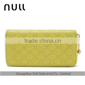 2016 Fashion Trend Zippered Bride Phone Women Leather Wallet thumbnail-4