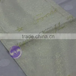 Metallic Gold Printing Polyester Jacquard Square Table Runner Quality Choice thumbnail-3