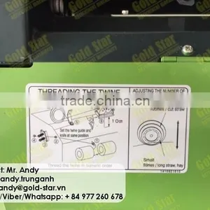 IHI STAR Round Baler MRB0855T - MADE IN JAPAN thumbnail-2