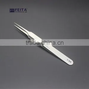 Mobile Phone Repairing Widely Use ESD Stainless Steel Vetus Tweezers Dongguan Supplier thumbnail-6