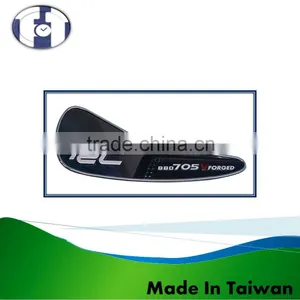 Fashionable Car Aluminum Sky Blue Slate Grey Creative Metallic Epoxy Sticker thumbnail-2