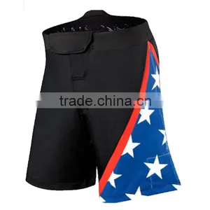 Second Skin Easy-to-wear Protective Fight Shorts, Men Custom Wholesale Mma Fight Shorts thumbnail-1