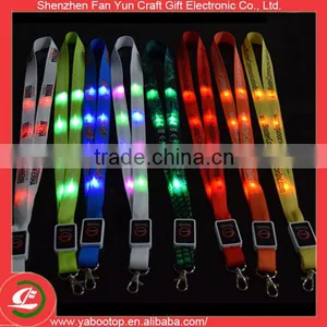 Silicone Lanyard With LED thumbnail-2