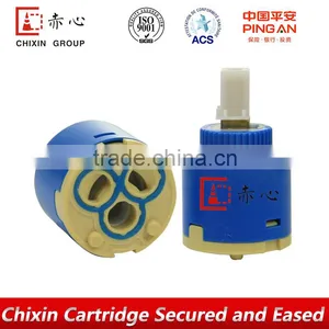 Lever Brass Ceramic Disc Cartridge With or Without Distributor thumbnail-1