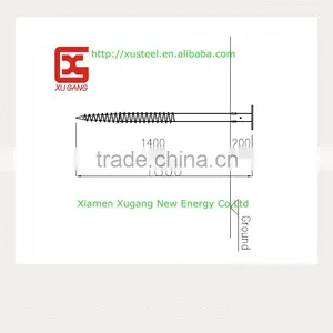 Ground Screw Pole for Solar Mounting Systems,solar Ground Screw Pole thumbnail-3