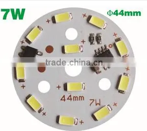 44mm 7W AC Led Pcb Board, Driverless LED Replacement PCB Board, Retrofit LED Board for Bulb/ceiling Light Fixture thumbnail-1