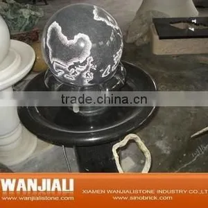 Garden Stone Ball Fountain thumbnail-1