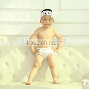 2016 Design Cheap Hotsale Lace Solid Color Bloomers for Kids thumbnail-5
