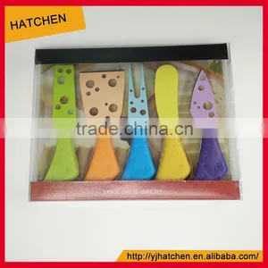 C08 Wholesale Colourful Cheese Knife Set/tools thumbnail-3