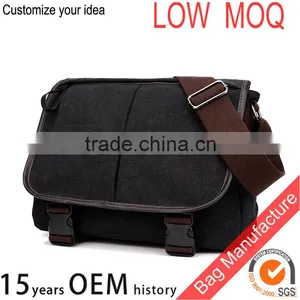 Canvas Notebook Messenger Bag Mens Shoulder Bag thumbnail-6